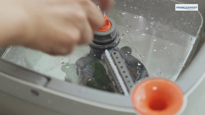 Mop & Bucket Set – 2-Compartment System Separates Clean & Dirty Water